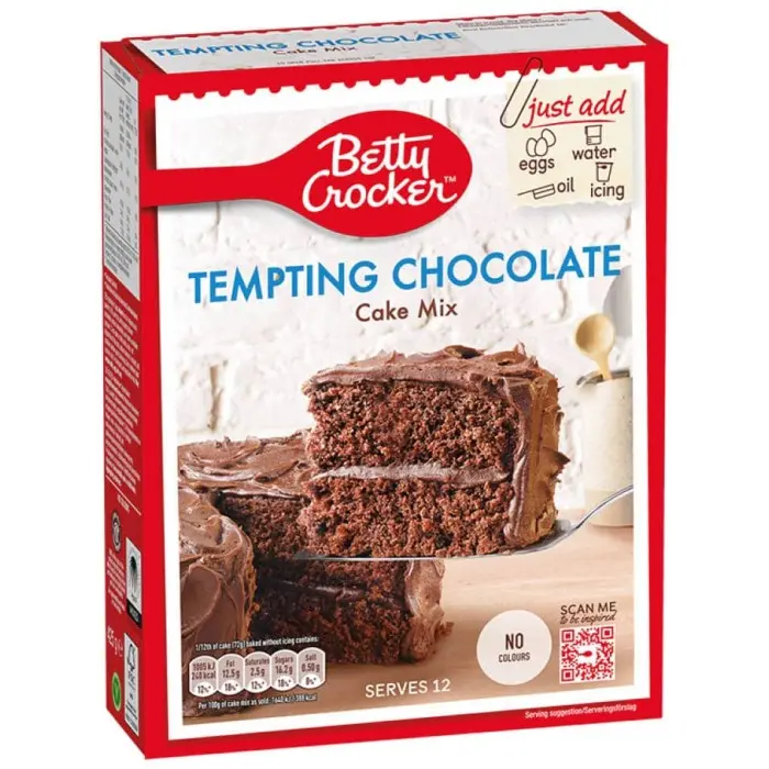 Betty Crocker Tempting Chocolate Cake Mix 425g