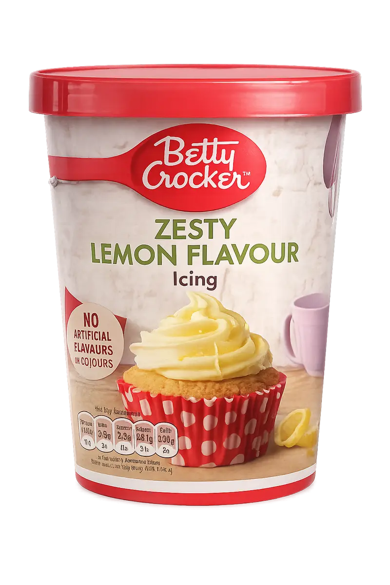 Betty Crocker Zesty Lemon Flavour Icing 400g