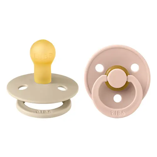 BIBS Colour Latex 0-6mån (Vanilla/Blush) 2 st