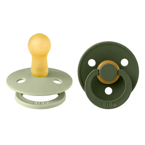 BIBS Colour Latex 6mån+ (Salvia/Jägargrön) 2 st