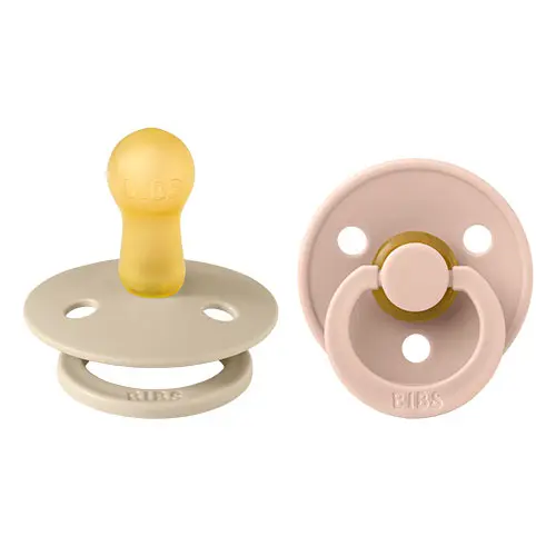 BIBS Colour Latex 6mån+ (Vanilla/Blush) 2 st