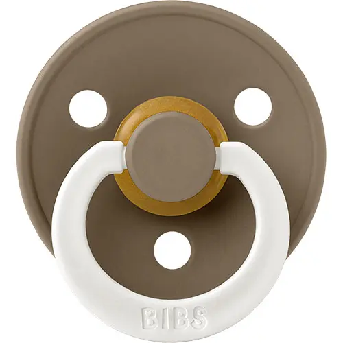 BIBS Colour Latex Storlek 2 Dark Oak GLOW