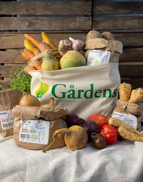 Biodynamisk Grönsakslåda EKO
