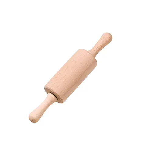 Biogan Barn Bakrulle 17 cm i Bokträ
