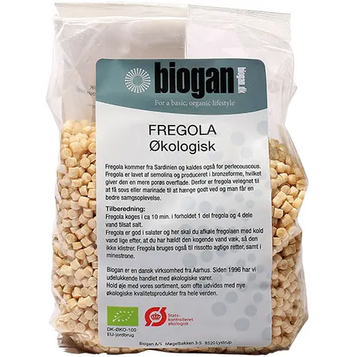 Biogan Fregola Pärlcouscous Ekologisk | 500 g