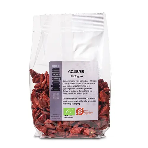 Biogan Gojibär Torkade Ekologisk | 100 g