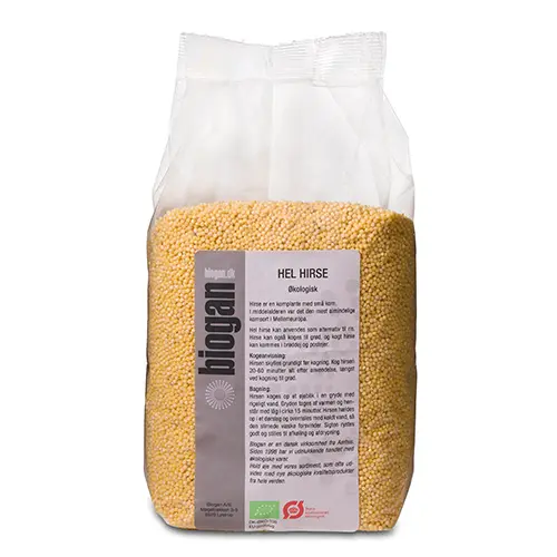 Biogan Hirs Hel Skalad Ekologisk | 1 kg