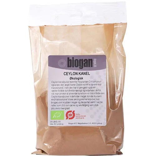 Biogan Kanel Pulver Ekologisk | 100 g