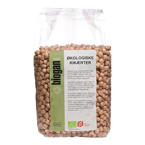 Biogan Kikärter Ekologisk | 1 kg
