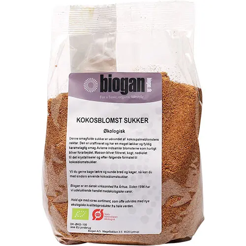 Biogan Kokosblomsocker Ekologisk | 500 g