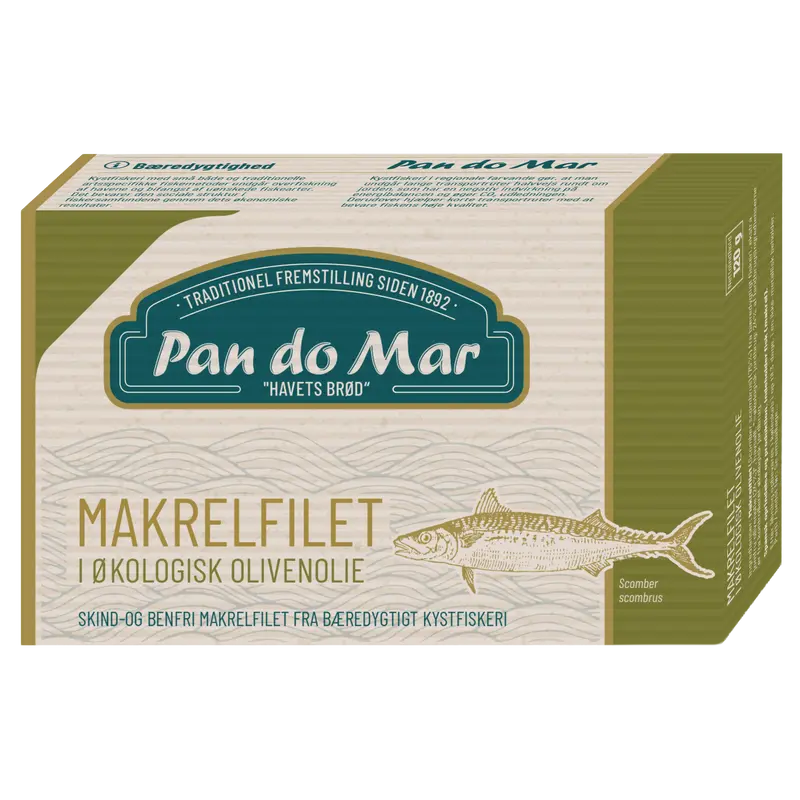 Biogan Makrill i Olivolja | 120 g