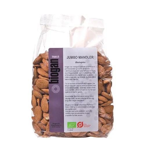 Biogan Mandel Ekologisk | 500 g