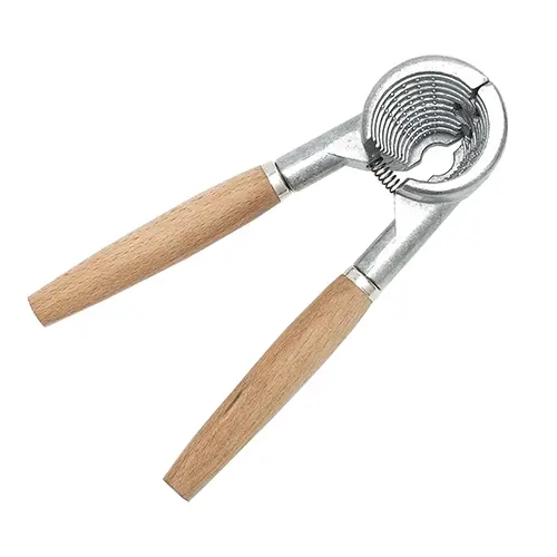 Biogan Nötknäckare Metall Med Bokträhandtag 19 Cm