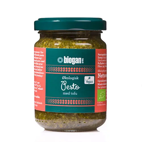 Biogan Pesto Grön Vegansk Ekologisk | 120 g