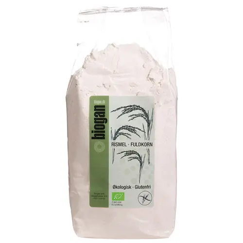 Biogan Rismjöl Ekologisk Glutenfri | 1 kg