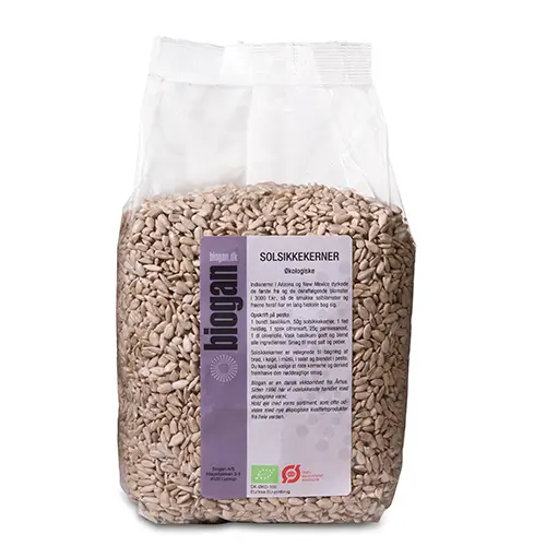 Biogan Solrosfrön Ekologisk | 1 kg