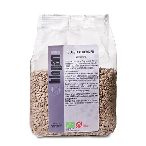 Biogan Solrosfrön Ekologisk | 500 g