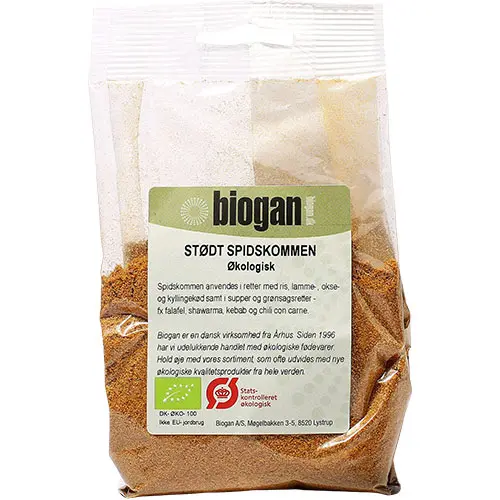 Biogan Stött Spiskummin Ekologisk | 100 g