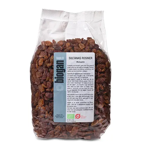 Biogan Sultanussin Ekologisk | 1 kg