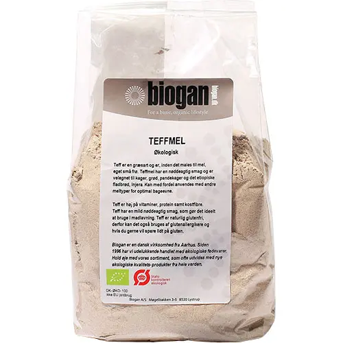 Biogan Teffmjöl Ekologisk | 500 g