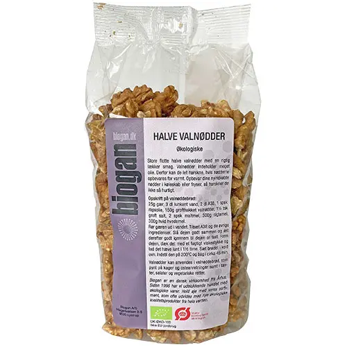 Biogan Valnötshalvor Ekologisk | 500 g