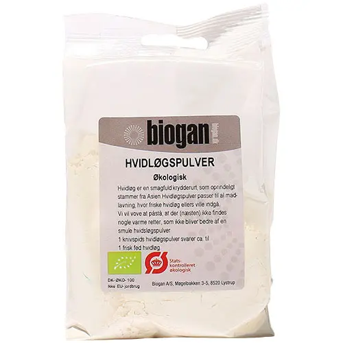 Biogan Vitlökspulver Ekologisk | 100 g