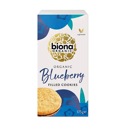Biona Organic Blåbärssnittar Eko | 175 g