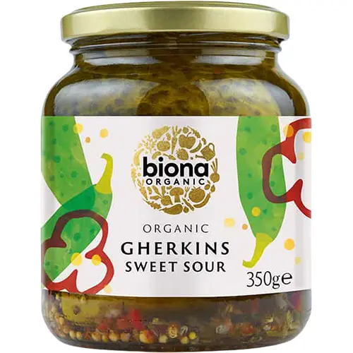 Biona Organic Saltgurkor Ekologisk | 350 g