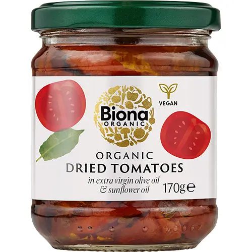 Biona Organic Soltorkade Tomater I Olivolja Ekologisk | 170 g