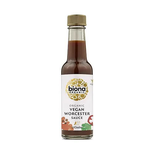 Biona Organic Worcestershire Sås Ekologisk Vegansk Glutenfri | 140 ml