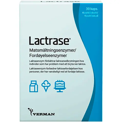 Biosym Lactrase | 30 kapslar