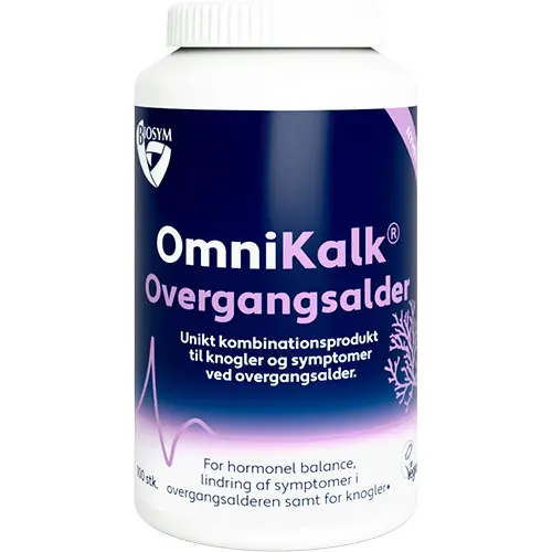 Biosym OmniKalk övergångsåldern | 100 kapslar