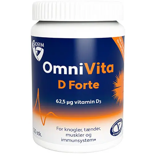 Biosym Omnivita D Forte | 120 kapslar