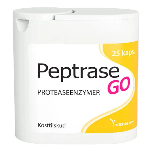 Biosym Peptrase Go | 25 kapslar