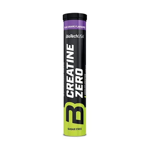 BioTechUSA Creatine Zero Brusetablet | Smak Av Blå Drue