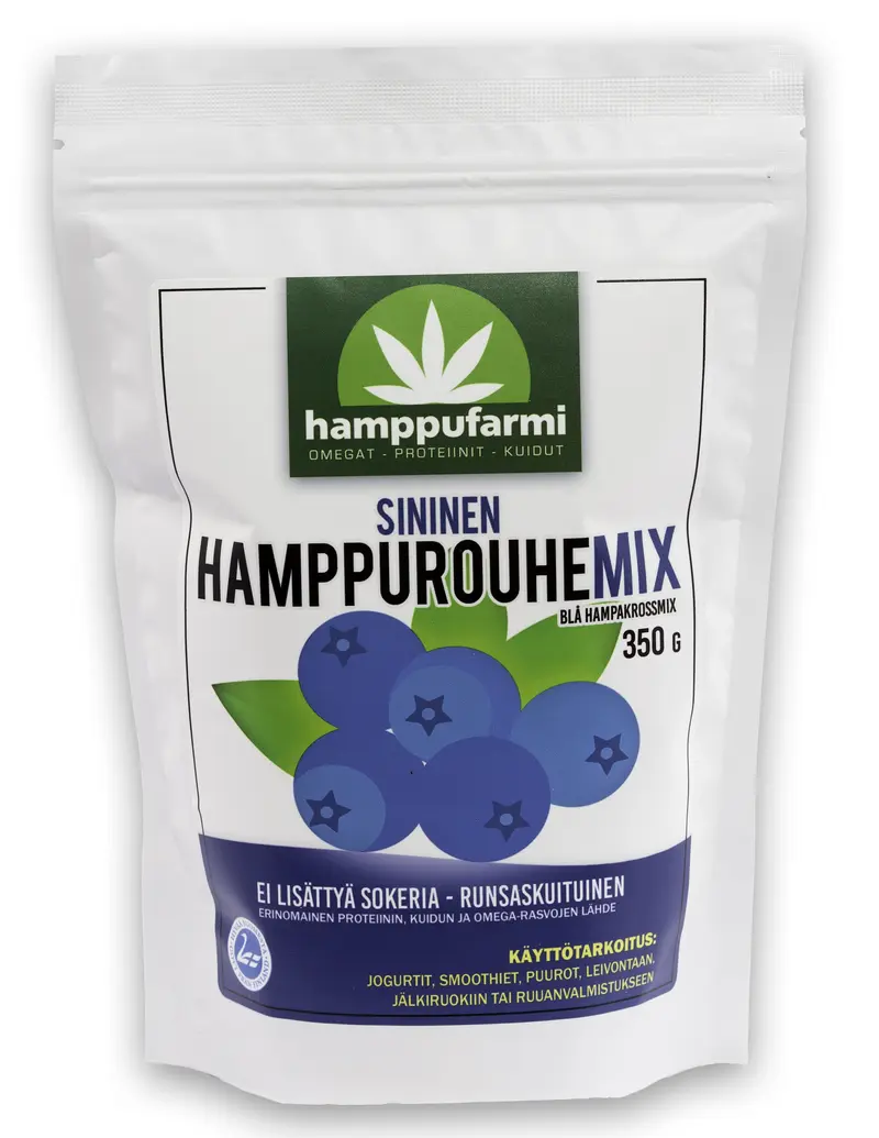 Blå HampakrossMIX, 350 g