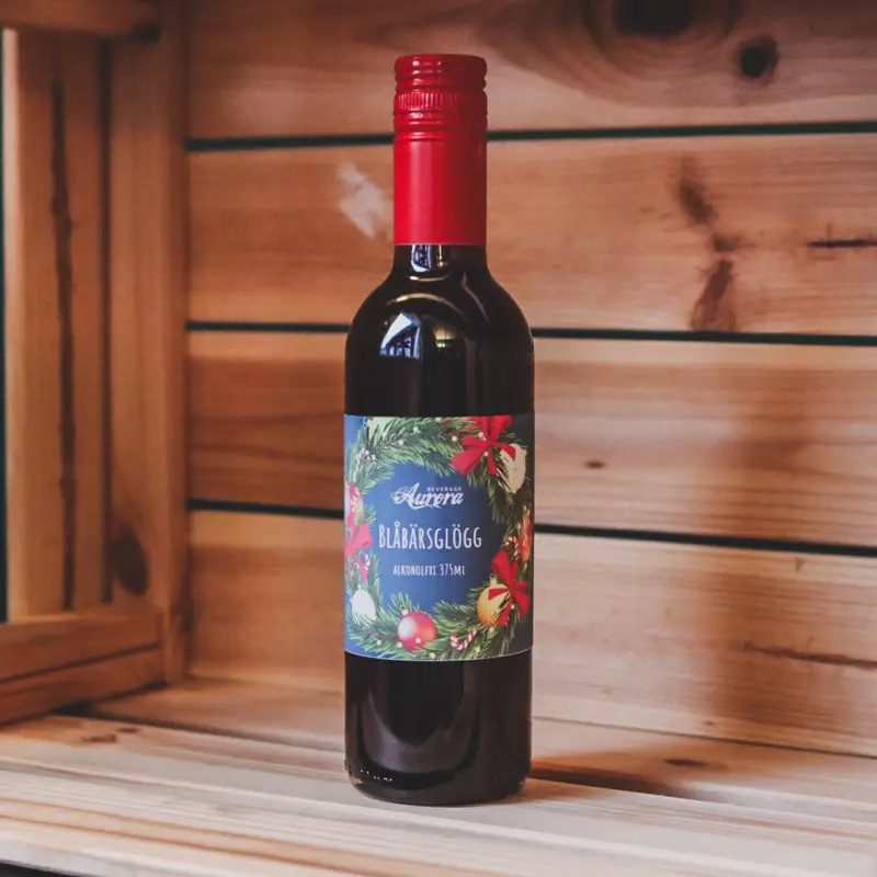 Blåbärsglögg (alkoholfri) 375 ml