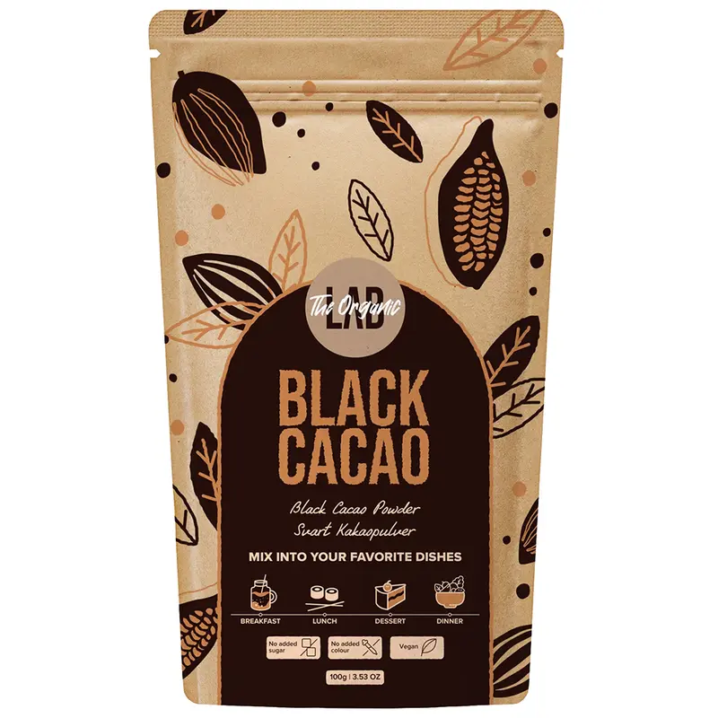 Black Cacao Powder 100 g - The Organic Lab