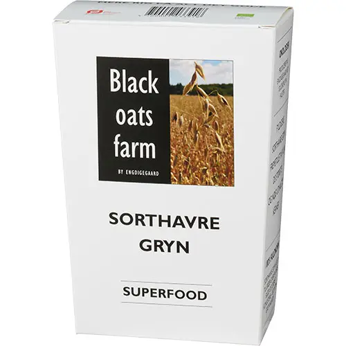 Blackoatsfarm Grovvalsade Svarta Havregryn Ekologiska | 835 g