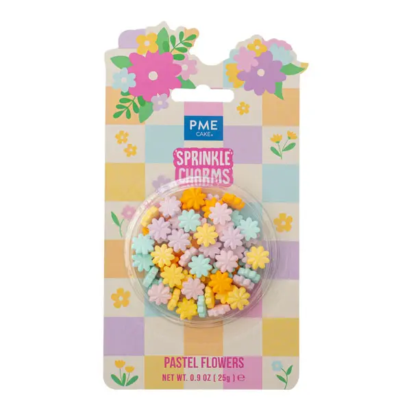 Blommor strössel Ätbar dekoration