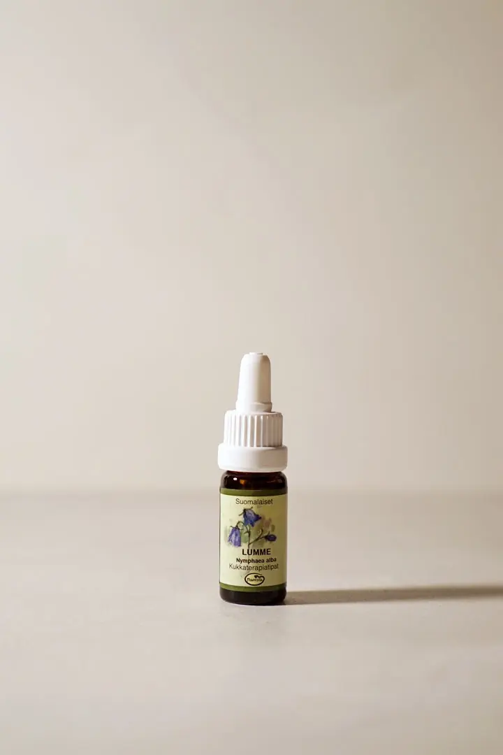 Blomsterterapidroppar, vit näckros, 10 ml