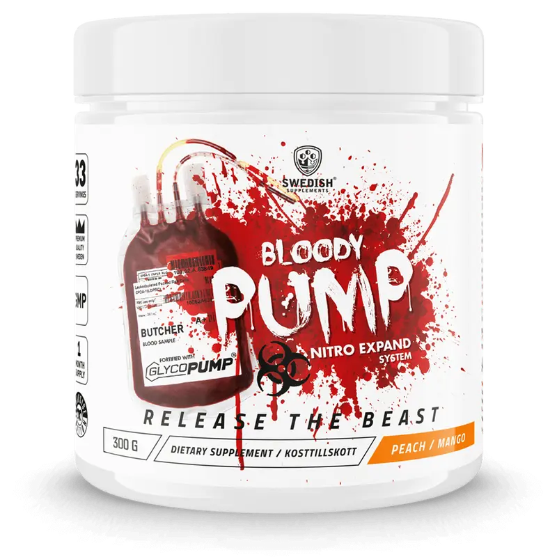 Bloody Pump Peach Mango - 300g.
