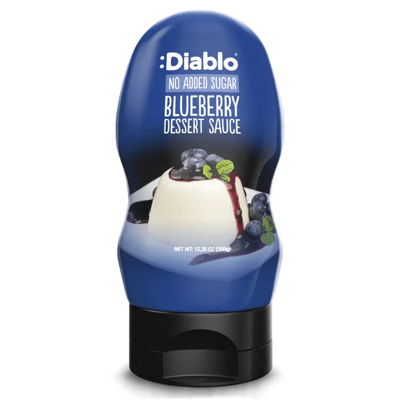 Blueberry Dessert Sauce - 350g. (No Added Sugar)