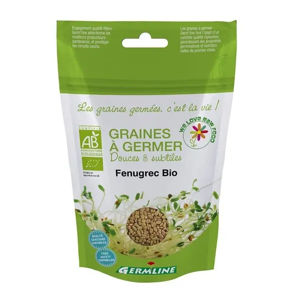 Bockhornsklöverfrön för groddning, 150 g