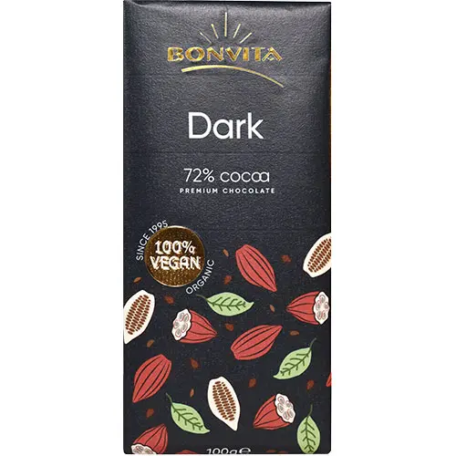 BonVita Choklad Mörk 72% Kakao EKO | 100 gr