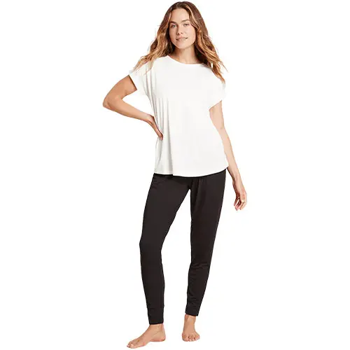 Boody Downtime Lounge Top Vit | Stl. M