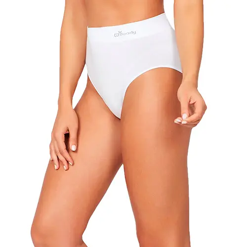 Boody Full Briefs Vit | Stl. L