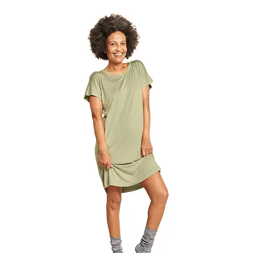 Boody Goodnight Nightdress Sage | Stl. M