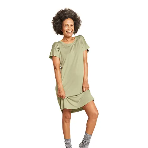 Boody Goodnight Nightdress Sage | Stl. S