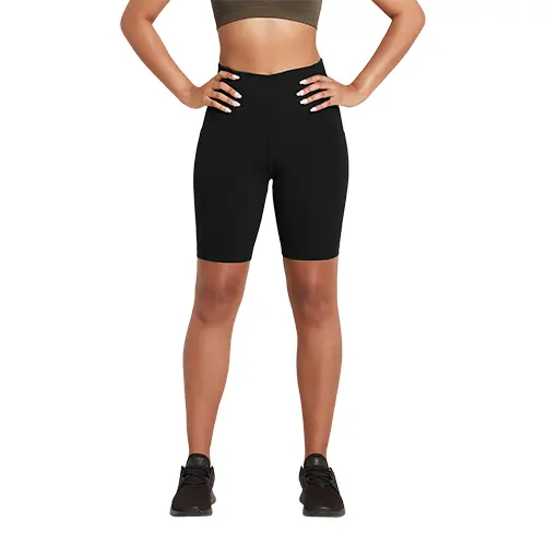 Boody Motivate 8" High-waist Shorts Svart | Stl. S
